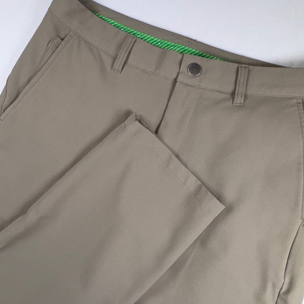 Bonobos Golf Pants Mens 32x30 Khaki Tan Straight Leg Stretch Gorpcore